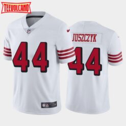 San Francisco 49ers Kyle Juszczyk White Color Rush Limited Jersey