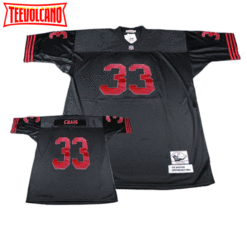 San Francisco 49ers Roger Craig Black Throwback Jersey