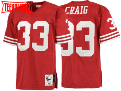 San Francisco 49ers Roger Craig Red 1989 Throwback Jersey