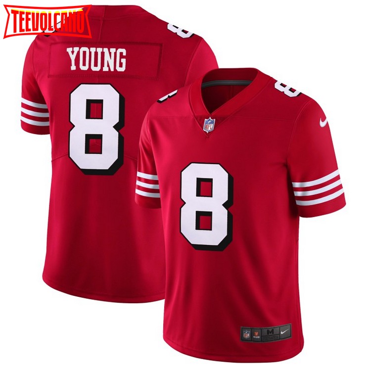 San Francisco 49ers Steve Young Red Throwback Limited Jersey