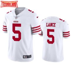 San Francisco 49ers Trey Lance 2022-23 White Limited Jersey