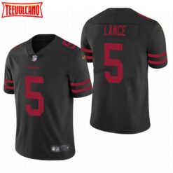 San Francisco 49ers Trey Lance Black Limited Jersey