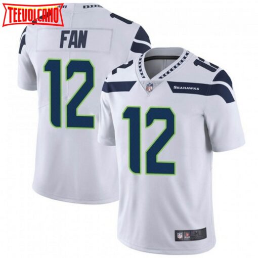 Seattle Seahawks 12th Fan White Limited Jersey