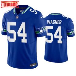 Seattle Seahawks Bobby Wagner Royal Throwback Limited Jersey