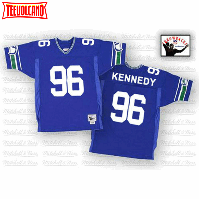 Vintage Mitchell And Ness Cortez Kennedy Seattle Seahawks Jersey