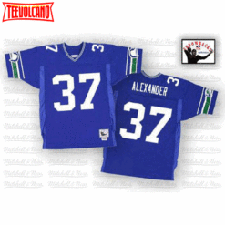 Seattle Seahawks Shaun Alexander Royal 2000 Throwback Jersey