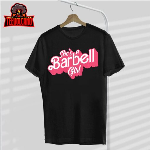 She’s A Barbell Girl Female Weightlifting Bodybuilder Gym Tank Top