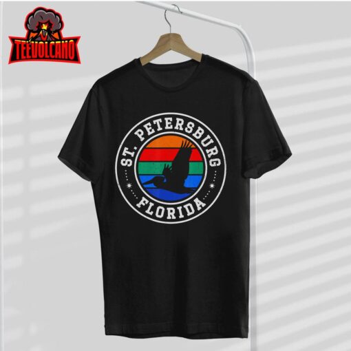 St. Petersburg Florida St. Pete Vintage Retro Gift T-Shirt