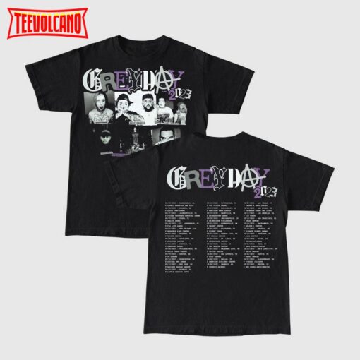 Suicideboy 2023 Tour Shirt Suicideboy Grey Day 2023 Tour Shirt