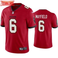 Tampa Bay Buccaneers Baker Mayfield Red Limited Jersey