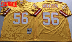 Tampa Bay Buccaneers Hardy Nickerson Yellow Throwback Jersey