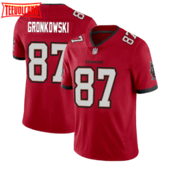 Tampa Bay Buccaneers Rob Gronkowski Red Limited Jersey