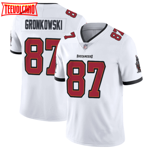 Tampa Bay Buccaneers Rob Gronkowski White Limited Jersey