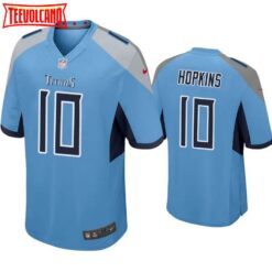 Tennessee Titans DeAndre Hopkins Light Blue Limited Jersey