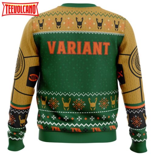 The Christmas Variant Loki Ugly Christmas Sweater