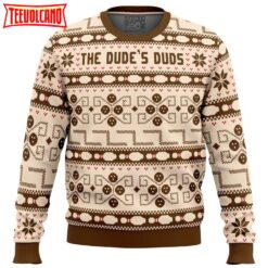 The Dude’s Duds The Big Lebowski Ugly Christmas Sweater