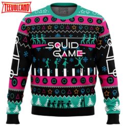 The Game is On Squid Game Christmas Sweater