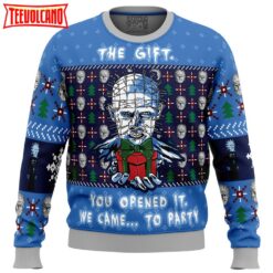 The Gift Hellraiser Ugly Christmas Sweater