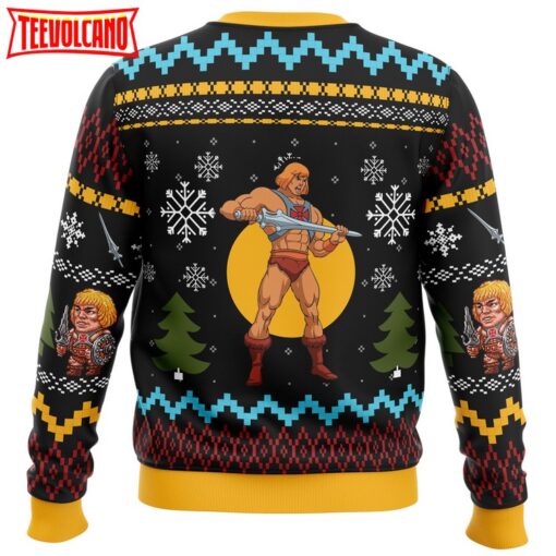 The Good Power of Christmas He-Man Ugly Christmas Sweater