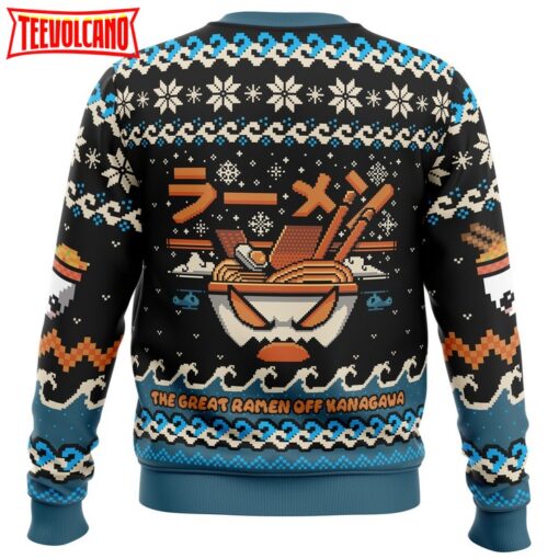 The Great Ramen Off Kanagawa Ramen Ugly Christmas Sweater