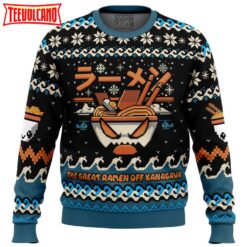 The Great Ramen Off Kanagawa Ramen Ugly Christmas Sweater