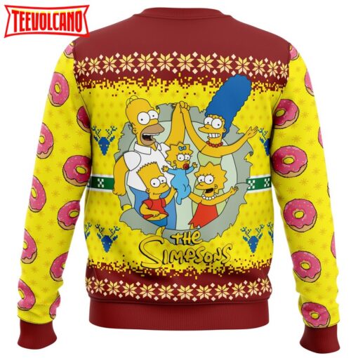 The Simpsons Ugly Christmas Sweater