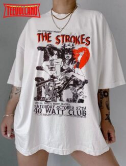 The Strokes Shirt , Merch Dawn FM Tour T-Shirt