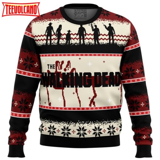 The Walking Dead Ugly Christmas Sweater