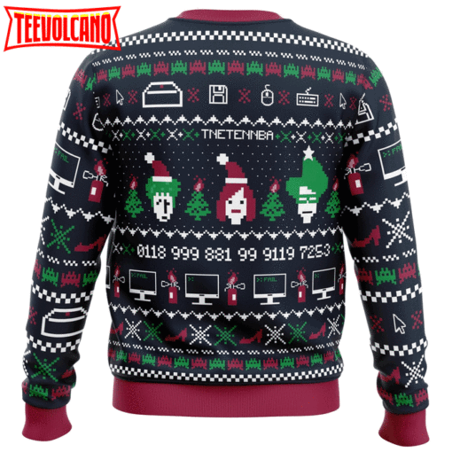 The X-Mas Crowd IT Crowd Ugly Christmas Sweater