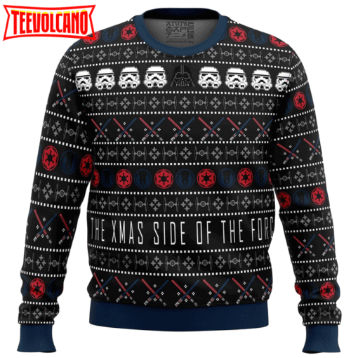 The Xmas Side Of The Force Star Wars Ugly Christmas Sweater