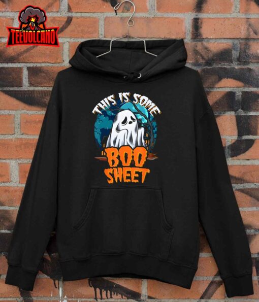 This Is Some Boo Sheet Ghost Halloween Costume Men Women T-Shirt