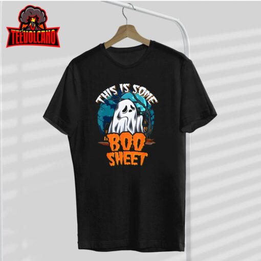 This Is Some Boo Sheet Ghost Halloween Costume Men Women T-Shirt