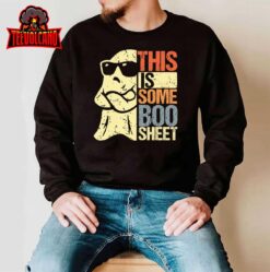 This Is Some Boo Sheet Ghost Retro Halloween Costume Men T-Shirt