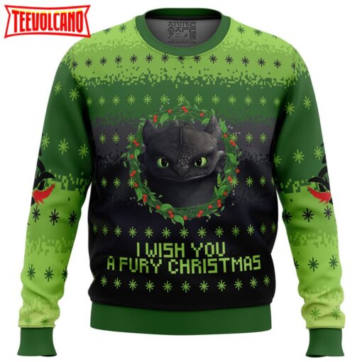 Toothless Ugly Christmas Sweater