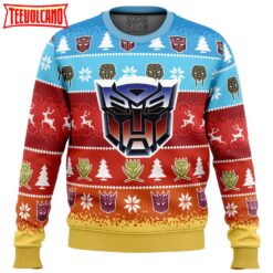 Transformers Ugly Christmas Sweater