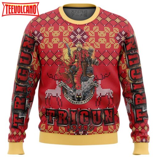 Trigun Alt Ugly Christmas Sweater