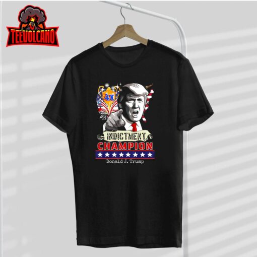 Trump 4-Time Indictment Champ T-Shirt