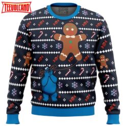 Ugly Cookie! Cookie Monster Ugly Christmas Sweater