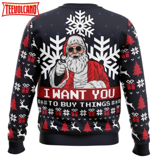 Uncle Santa Claus Ugly Christmas Sweater