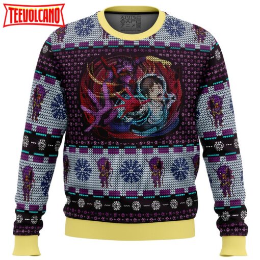 Unit-01 Ikari Shinji Neon Genesis Evangelion Ugly Christmas Sweater