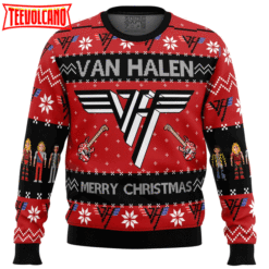 Van Halen Ugly Christmas Sweater