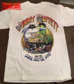 Vintage 70s Jimmy Buffett And The Coral Reefer Band T Shirt