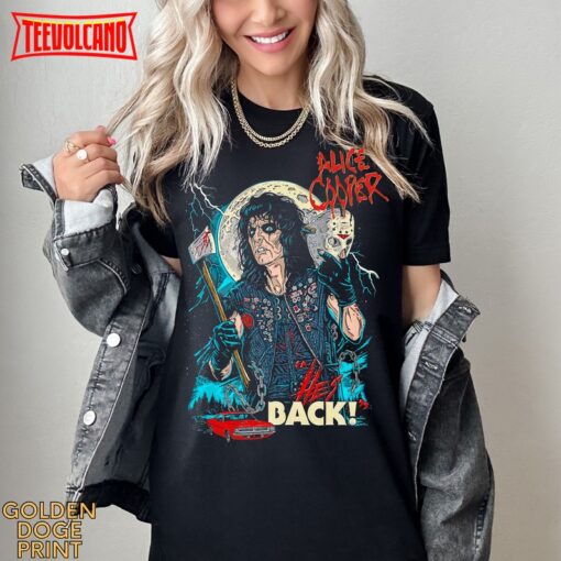 Vintage Alice Cooper Shirt – Classic Rock Band T Shirt