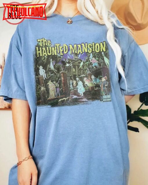 Vintage Haunted Mansion Shirt, Disneyland Haunted Mansion Shirt