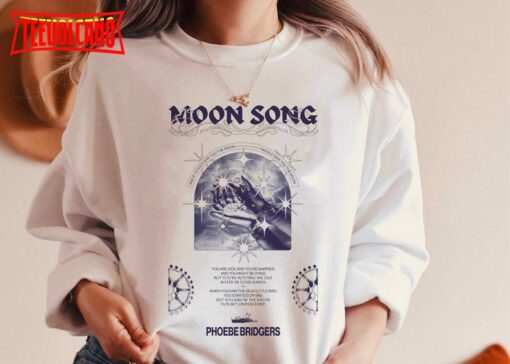 Vintage Moon Song shirt, Vintage Phoebe Bridgers Shirt