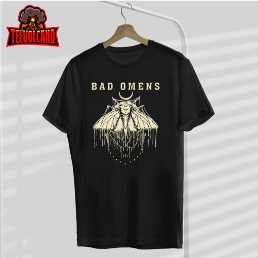 Vintage Moth Bad Omens Funny T-Shirt