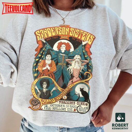 Vintage Sanderson Sisters Sweatshirt, Hocus Pocus Sweatshirt