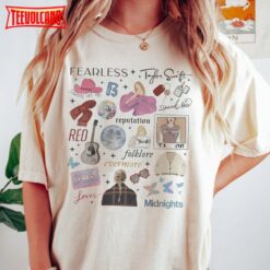 Vintage Taylor The Eras Tour Shirt, Tour 2023 Shirt