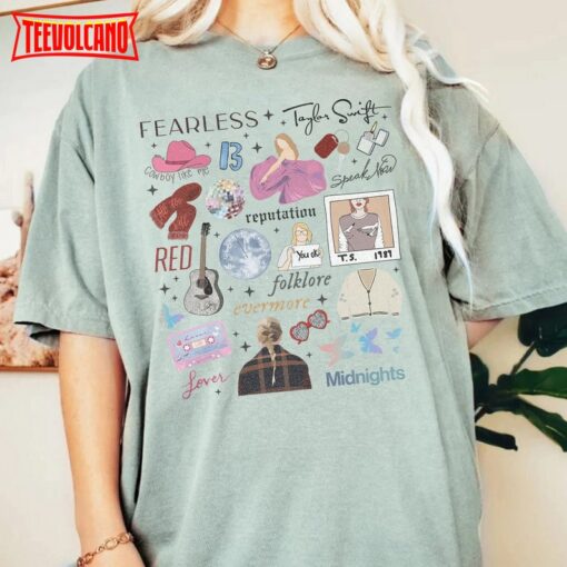 Vintage Taylor The Eras Tour Shirt, Tour 2023 Shirt