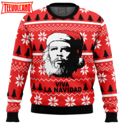 Viva La Navidad Che Guevara Ugly Christmas Sweater